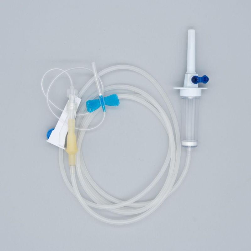 Medical Disposable Transfusion Infusion Set with Sterile Luer Slip Ce and ISO