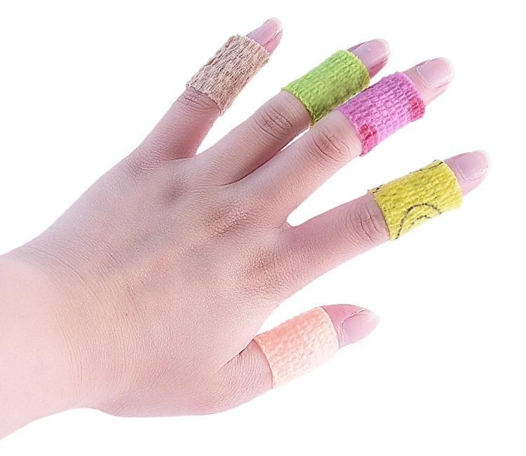 Easy Field Wrap for a Sprained Ankle Non Woven Cohesive Bandage 2.5cm X 4.5m