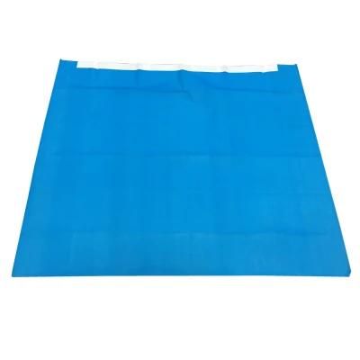 Hospital Disposable SMS/PP/Spunlace Surgery Drape with Side-Adhesive Tape
