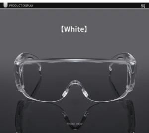 Clear Anti-Dust Eye Protective Safety Goggles Glasses Anti-Impact Lightweight Spectacles for Factory Lab Work Outdoor