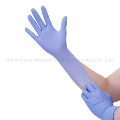 China Professional Manufacturer Nitrile Disposable Work Gloves