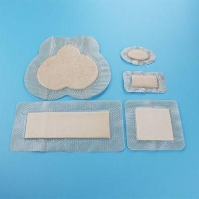 Medical Disposable Surgical Self-Adhesive Waterproof Sterile Wound Dressing with Suction Pad