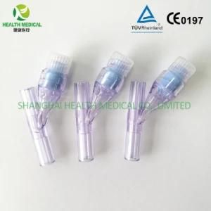 Needle Free Connector Y-Site, Blue Mate