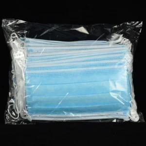 Wholesale Disposable Facial Masks Surgical Mascarilla Decorative Medical Equipment Protective Products Supplies Blue 3 Ply Face Mask