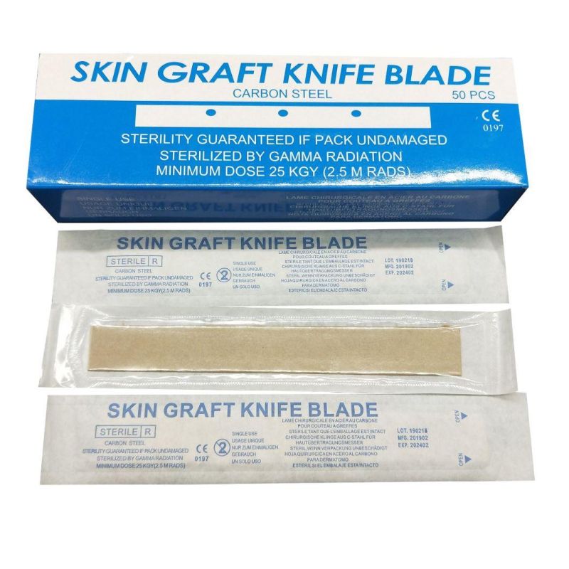 High Quality Surgical Stainless Steel Disposable Skin Graft Blade