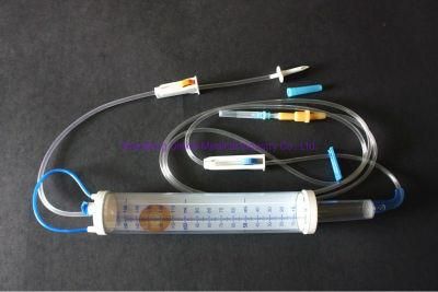 Surgical Use Burette Type IV Infusion Set with Y Valve 150ml