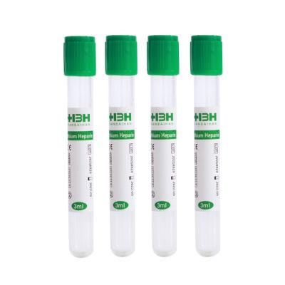 ISO13485 16X100 Medical Micro Capillary Plastic Tube with Heparin in Scientific Research