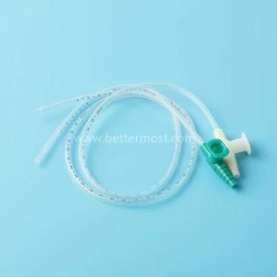 Disposable High Quality Medical Clear Smooth Sputum Suction Tube with Clear Scale