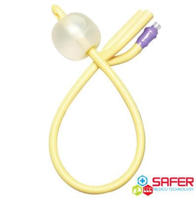 Disposable Latex Foley Two Balloon Catheter