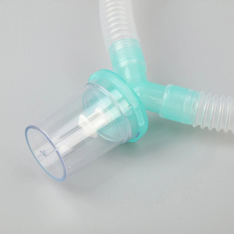 Corrugated Disposable Respiratory Anesthesia Breathing Circuit Water Trap