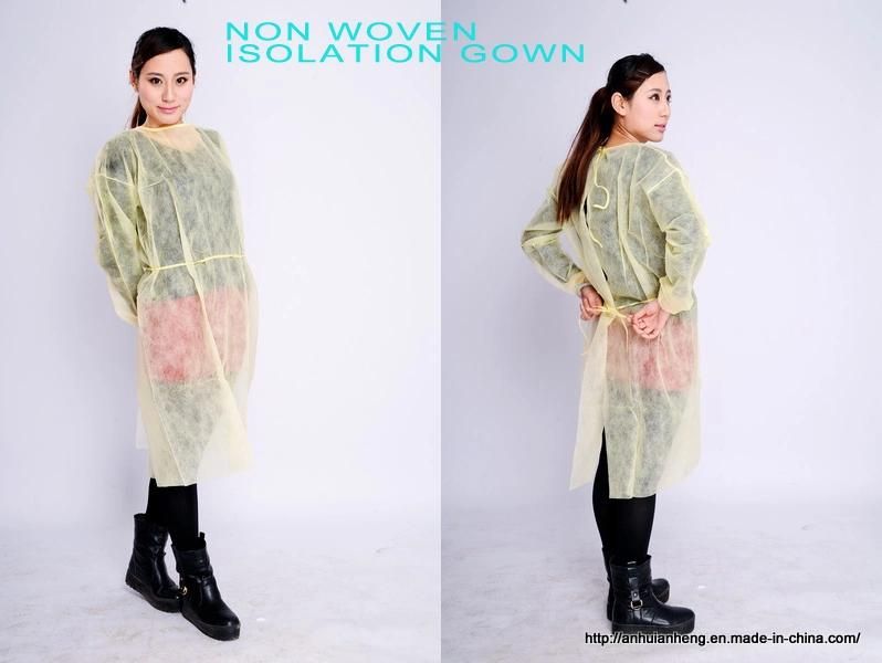 Isolation Gown Level 1 Level 2 Gown Coveralls Disposable Coverall Disposable Gown Blue PP+PE 45g