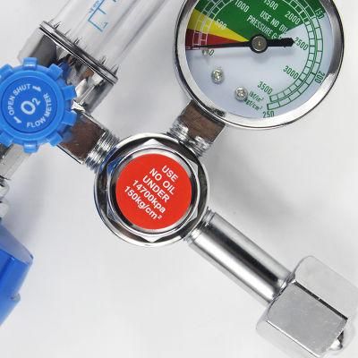 Cga540 Oxygen Pressure Regulator with Flow Meter for Oxygen Cylinder