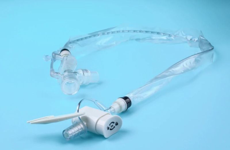 Easythru 24 Hours 72 Hours Dispsalble Closed Suction Catheter System with Full Sizes Fr6, Fr8, Fr10, Fr12, Fr14, Fr16