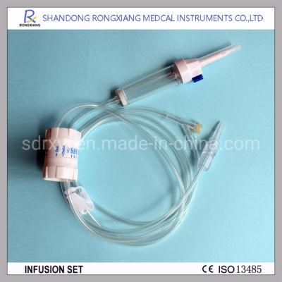 IV Administration Set/Infusion Set with Flow Regulator and Y-Site