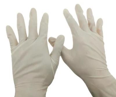 Disposable Examination Latex Gloves Powdered with CE ISO