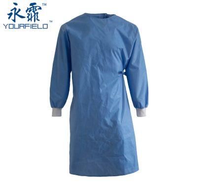 Cheap Price SMS Sterile Disposable Surgical Gown Medical Gown