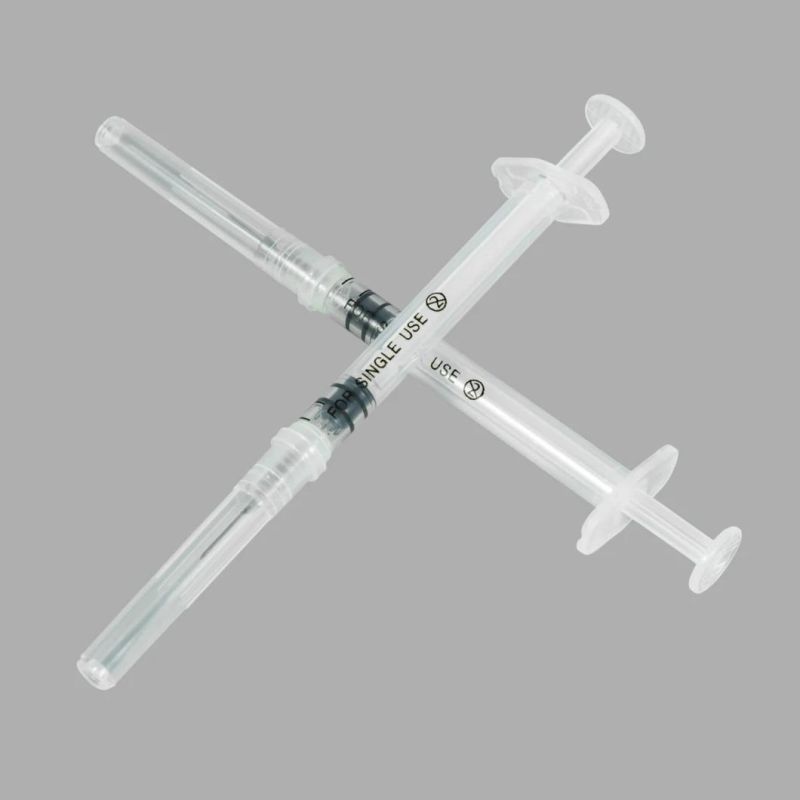 FDA CE Disposable Medical Luer Lock Luer Slip Vaccine Syringe with Manufacture Price