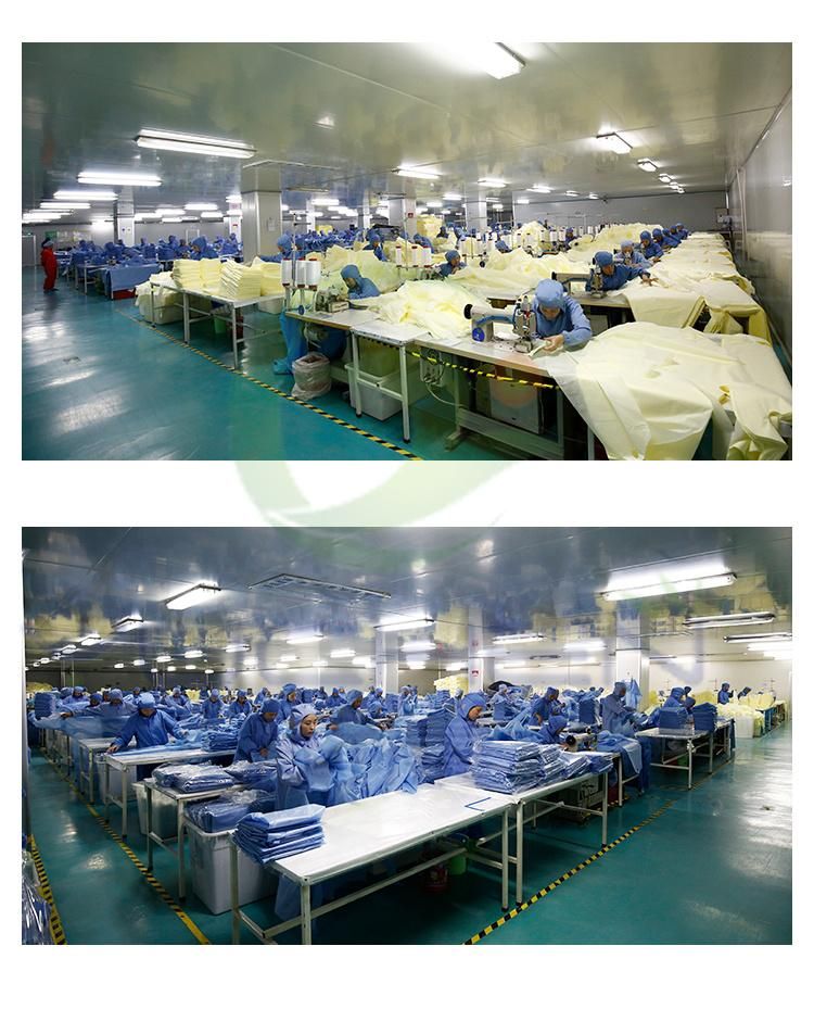 High Quality Personal Protective Gown PPE Isolation Gowns