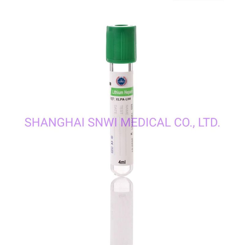 Disposable Medical Supplies Purple Cap Vacuum Pet or Glass EDTA K2 K3 Blood Collection Tube with CE ISO Certificate