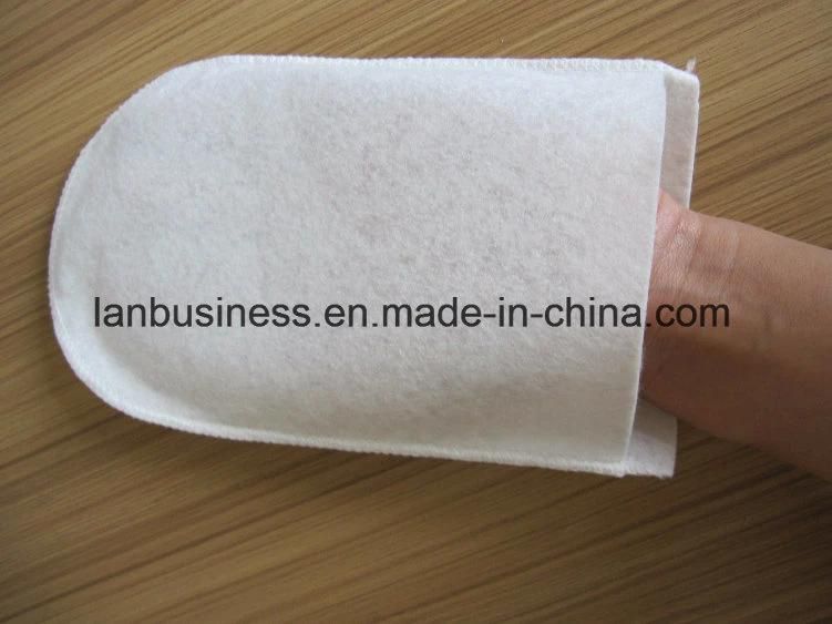 Needle Punching Non-Woven Gloves Wipe Disposable Mitten-Shaped Moist Wipes Glove