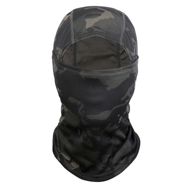 Camouflage Balaclava Hood Ninja Outdoor Cycling Motorcycle Hunting Military Tactical Helmet Liner Gear Full Face Mask