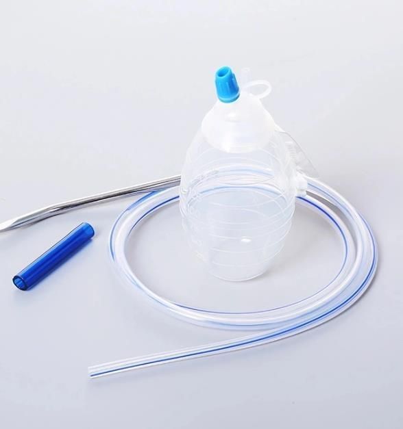 Disposable Negative Pressure Closed Wound Drainage Reservoir System Hollow Type 800ml