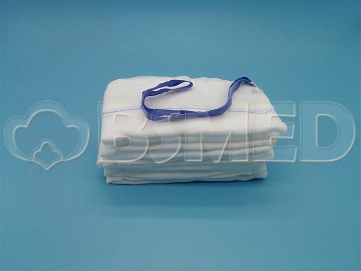 100% Cotton Gauze Lap Sponge Manufacturer with Ce Certificated