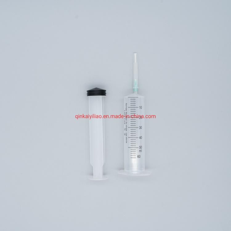 Qinkai FDA 510K Registered Quality Disposable Syringe