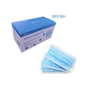 30GSM Non-Woven+25g Melt Blown+30g Non Woven 3 Ply Disposable Mask Medical Surgical Mask