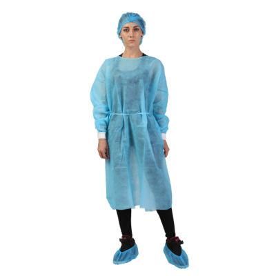 Non Woven Base China White List Experienced Disposable Isolation Gown