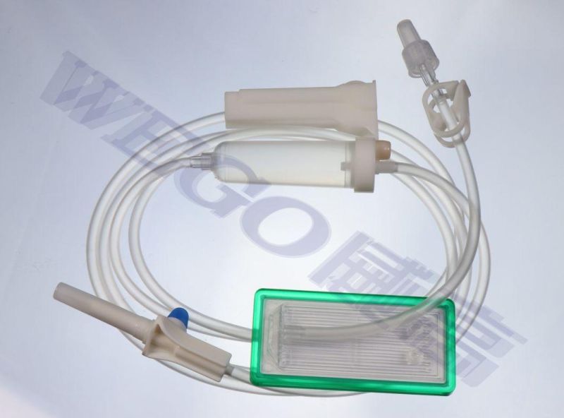 Wego Medical Consumables Manufacturer Disposable Infusion Set IV Set for Infusion