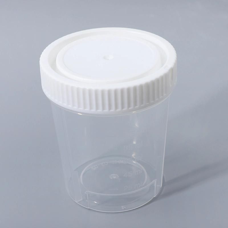 CE Certified Sample Collection Clear Graduated Urine Container Medical