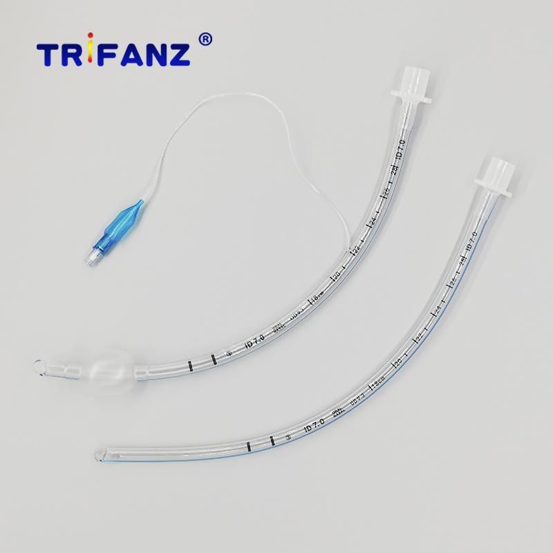 Medical PVC Endotracheal Catheter Drainage with High Volume Low-Pressure Cuff OEM Available