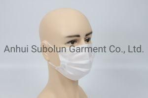 in Stock 3 Layer Disposable Medical Surgical Face Mask with Earloop