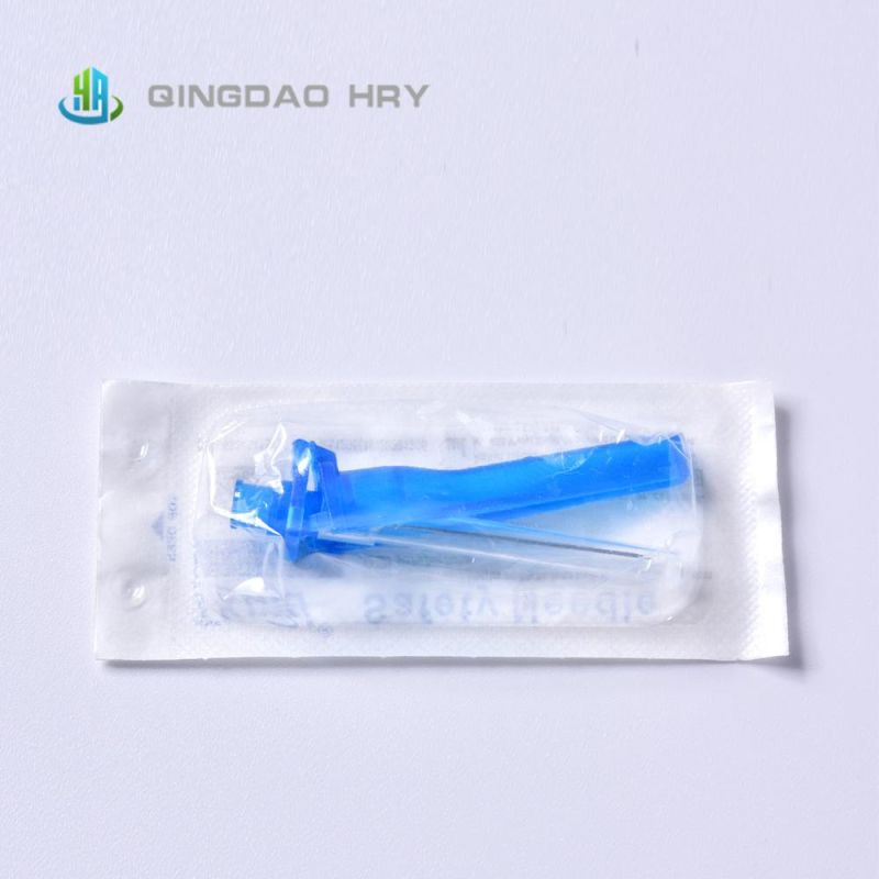 Manufacture of Single Use Medical Disposable Safety Needle with CE FDA ISO Aand 510K