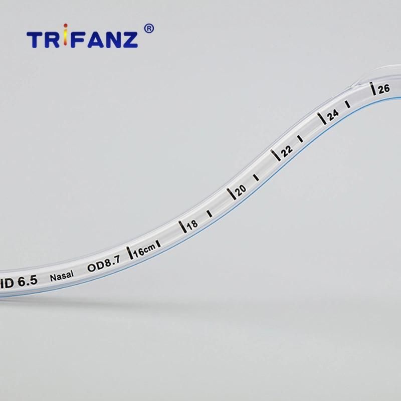 Nasal Rae North Polar Preformed Curve Endotracheal Tubes Uncuffed