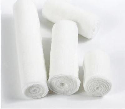Hot Sale Medical First Aid Absorbent 100% Bleached Cotton Wool Gauze Roll