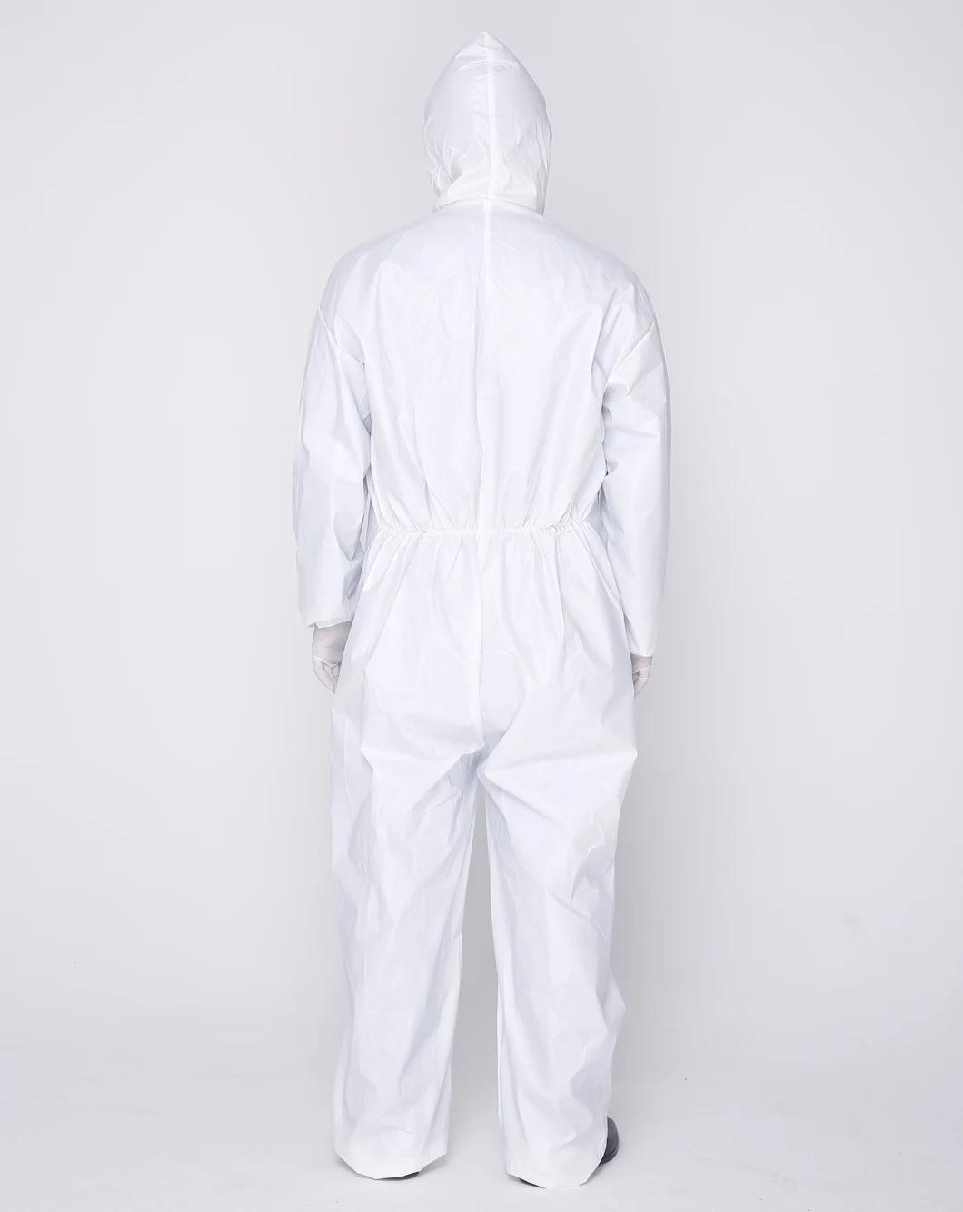 Isolation Gown Safety Clothes Sterile Protective Suit Protective Clothing with Shoes Cover