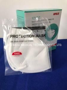 China KN95 Disposable Anti-Dust Face Mask GB2626-2006 Folding Face Mask En14683 FFP2 KN95 Face Mask