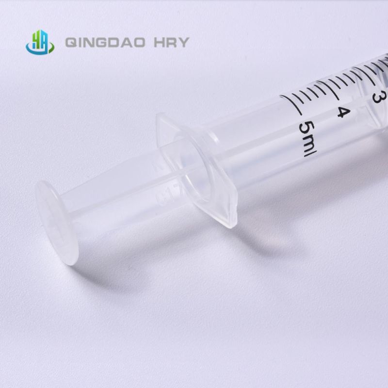 5ml Disposable Syringe Luer Slip Without Needle From Professional Manufacture with FDA 510K CE&ISO Improved for Vaccine Stock Products and Fast Delivery