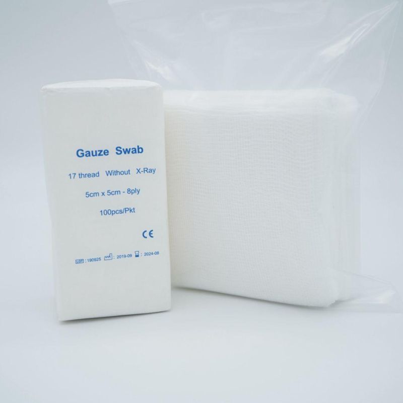 Wholesale Medical Sterile Non Sterile Gauze Swab for Hospital