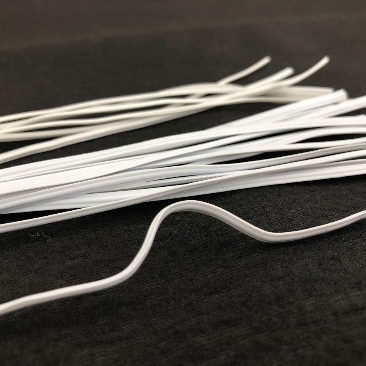3mm 4mm 5mm Nose Wire Single Core Double Core Nose Clip for Mask Material