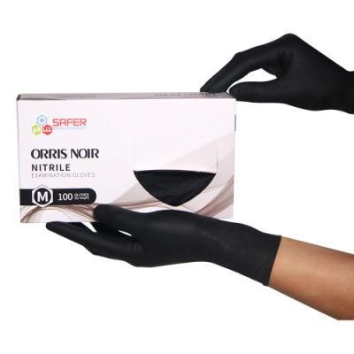 Rubber Gloves Nitrile Black Medical High Quality