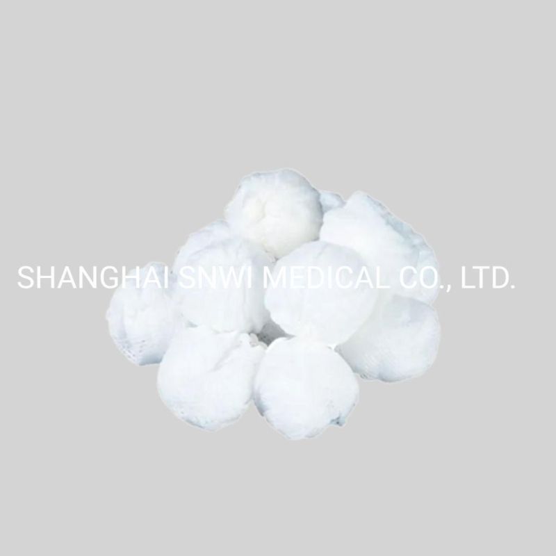 High Quality Absorbent Cotton Medical Disposable Peanut Gauze Ball