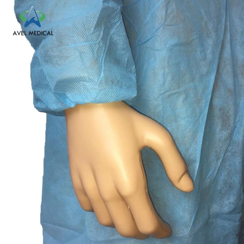 AAMI Level 1/2/3 En13795 PP/PE/SMS Disposable Waterproof Medical/Surgical/Hospital/Laboratory/Food/Healthcare Protective Non-Woven Isolation Gown/Clothing/Suit