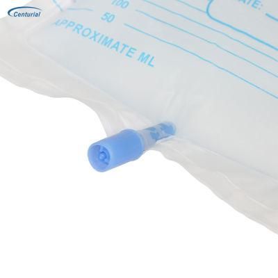 Disposable 1000ml, 1500ml, 2000ml Sterile Urine Bag