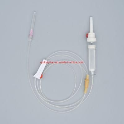 Disposable Medical Sterile Blood Transfusion Set Luer Lock with Needle