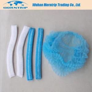 Colorful Disposable Nonwoven PP Surgical Bouffant Cap with Elastic