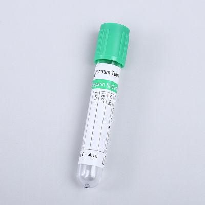 High Quality Green Lithium Heparine Vacuum Tubes Capillary Blood Collection Tube Green