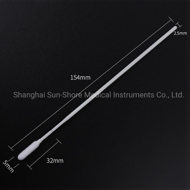 CE ISO13485 Certificates Disposable Sponge Stick Swab Medical Cleaning Swab PP Stick Foam Swab